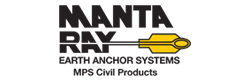 Manta Ray Earth Anchors