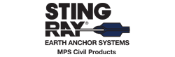 Sting Ray Earth Anchors