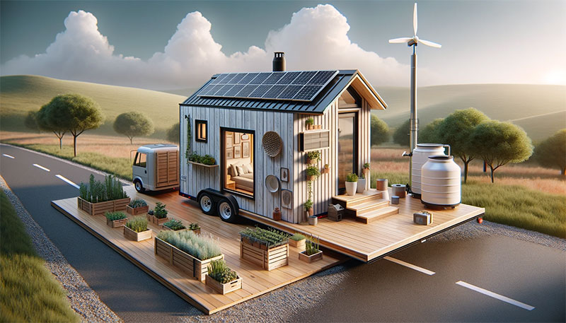 Energy efficient tiny Homes